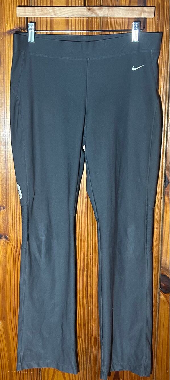 Nike Women’s gray athletic pants gym yoga track pants workout size small